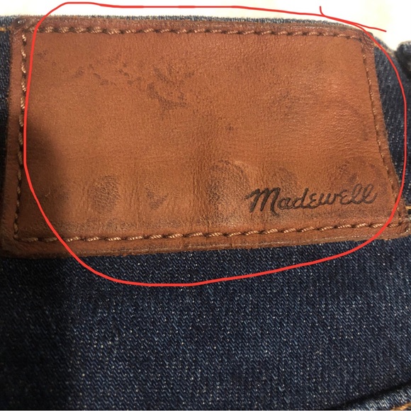 MADEWELL 9 HIGH RISER SKINNY SKINNY DENIM JEANS SIZE(23) - Picture 15 of 15